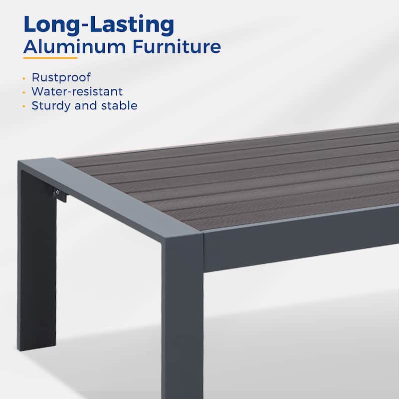 Royalcraft 5 Piece Aluminum Outdoor Furniture Set