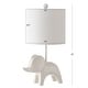 preview thumbnail 16 of 33, SAFAVIEH Kids Lighting 20" Ellie Elephant Lamp - 11.5"x10"x20"