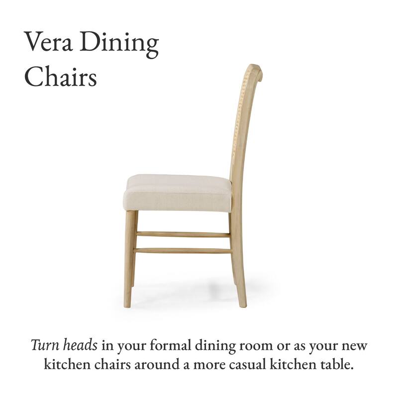 Maven Lane Vera Dining Chairs, Set of 2