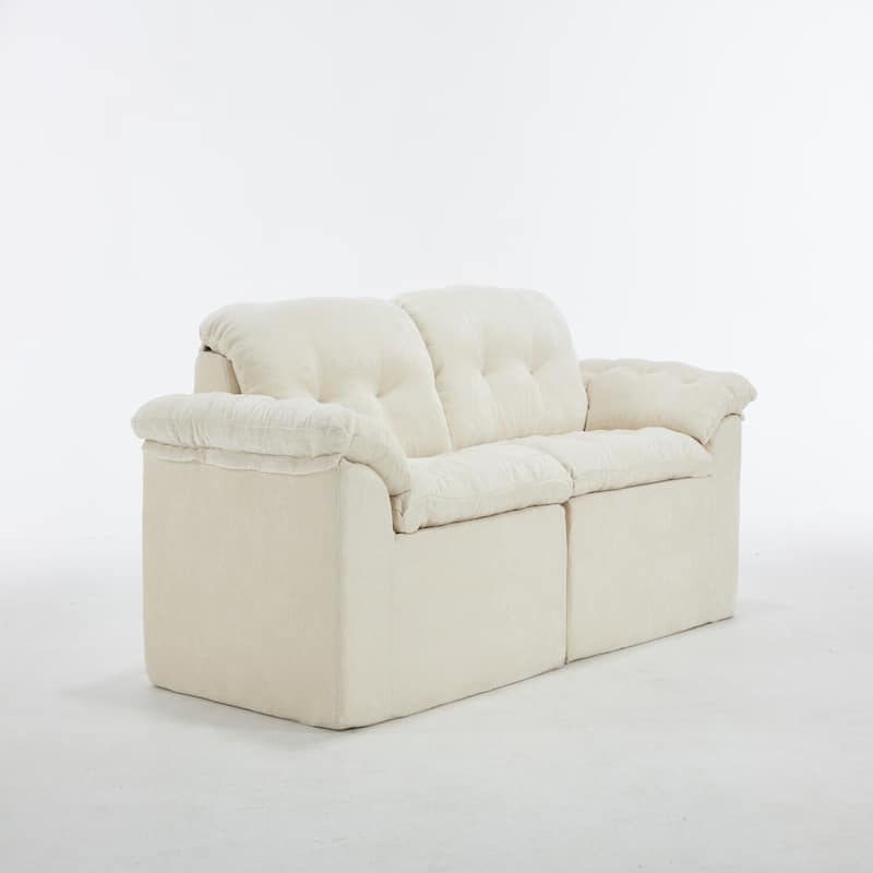 Modular Convertible Cushioned Sleeper Sofa Set