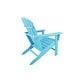 preview thumbnail 4 of 14, Outdoor Resin Wood Folding Adirondack Chair