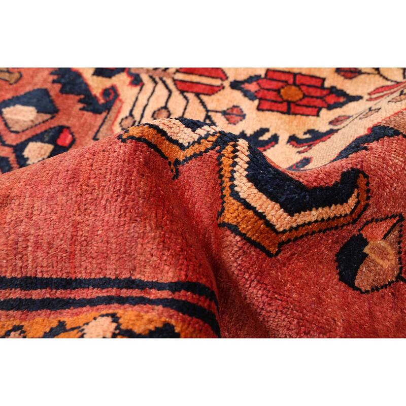 ECARPETGALLERY Hand-knotted Konya Anatolian Red Wool Rug - 4'8 x 8'0