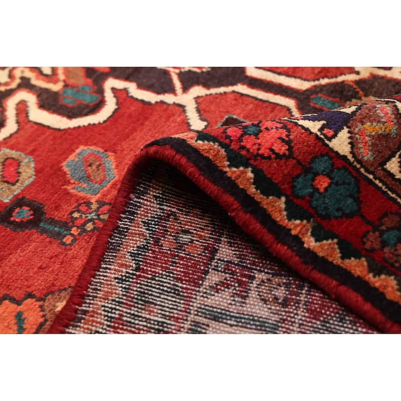 ECARPETGALLERY Hand-knotted Anadol Red Wool Rug - 4'7 x 9'0