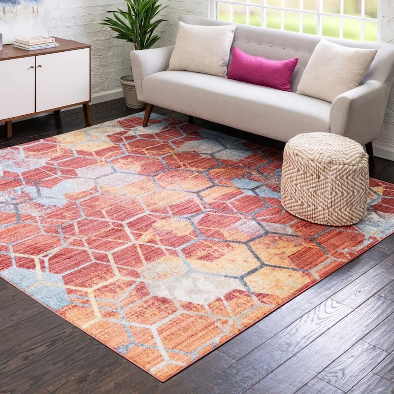 Contemporary Transport Collection Area Rug