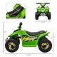 preview thumbnail 3 of 5, 6V Electric Motorized Quad ATV for Toddlers, Green, Ages 18-36 Months
