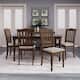 Option Table and 6 Chairs (Brown)