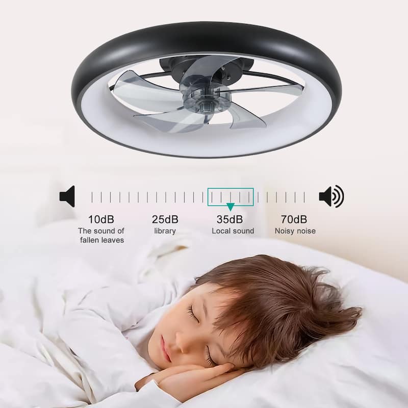 Ceiling Fan with Lights Dimmable LED Modern Ceiling Fan With Light