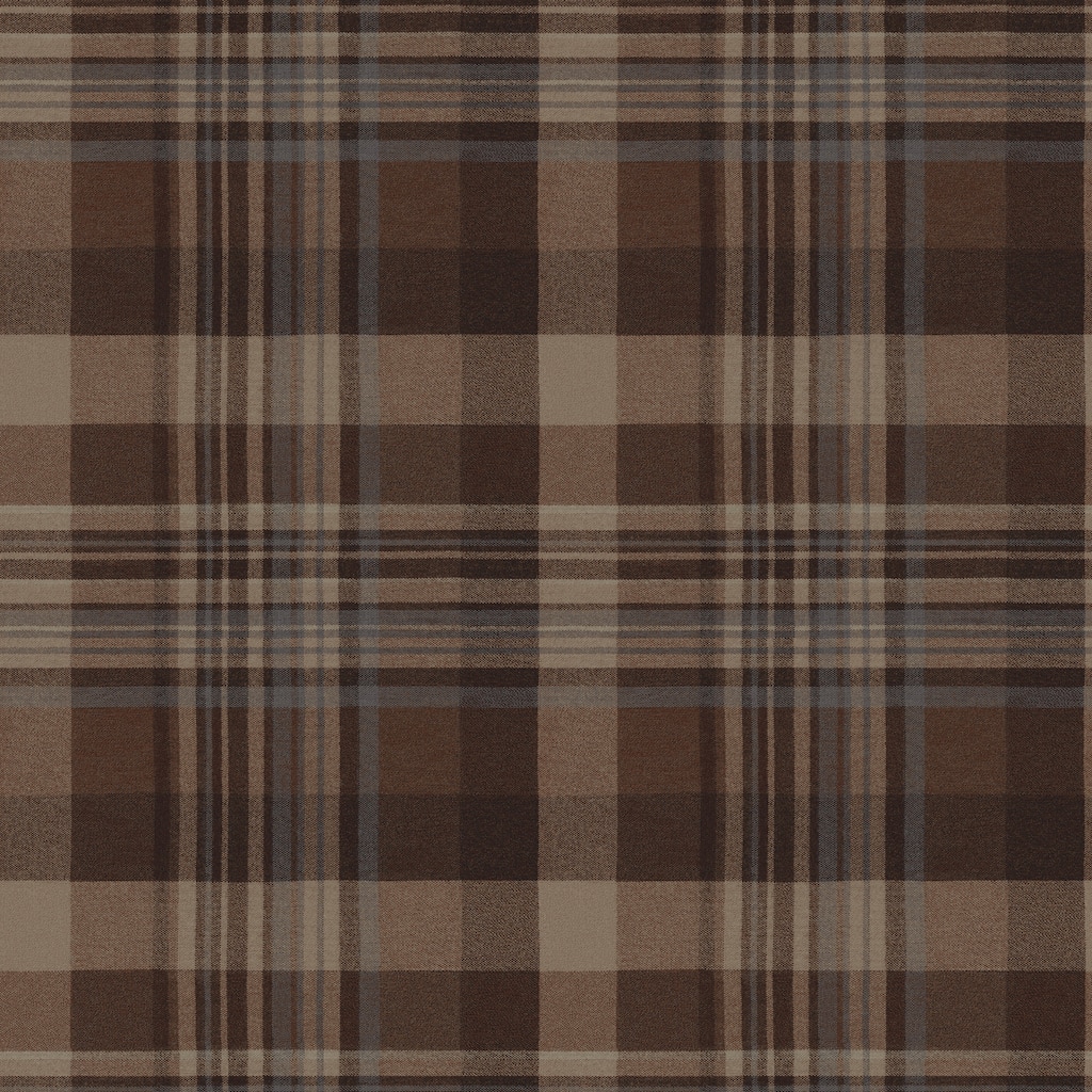 Dutton Plaid Rust Wallpaper