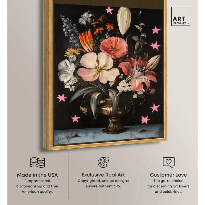 TANY's Floral Universe I Canvas by Art Remedy