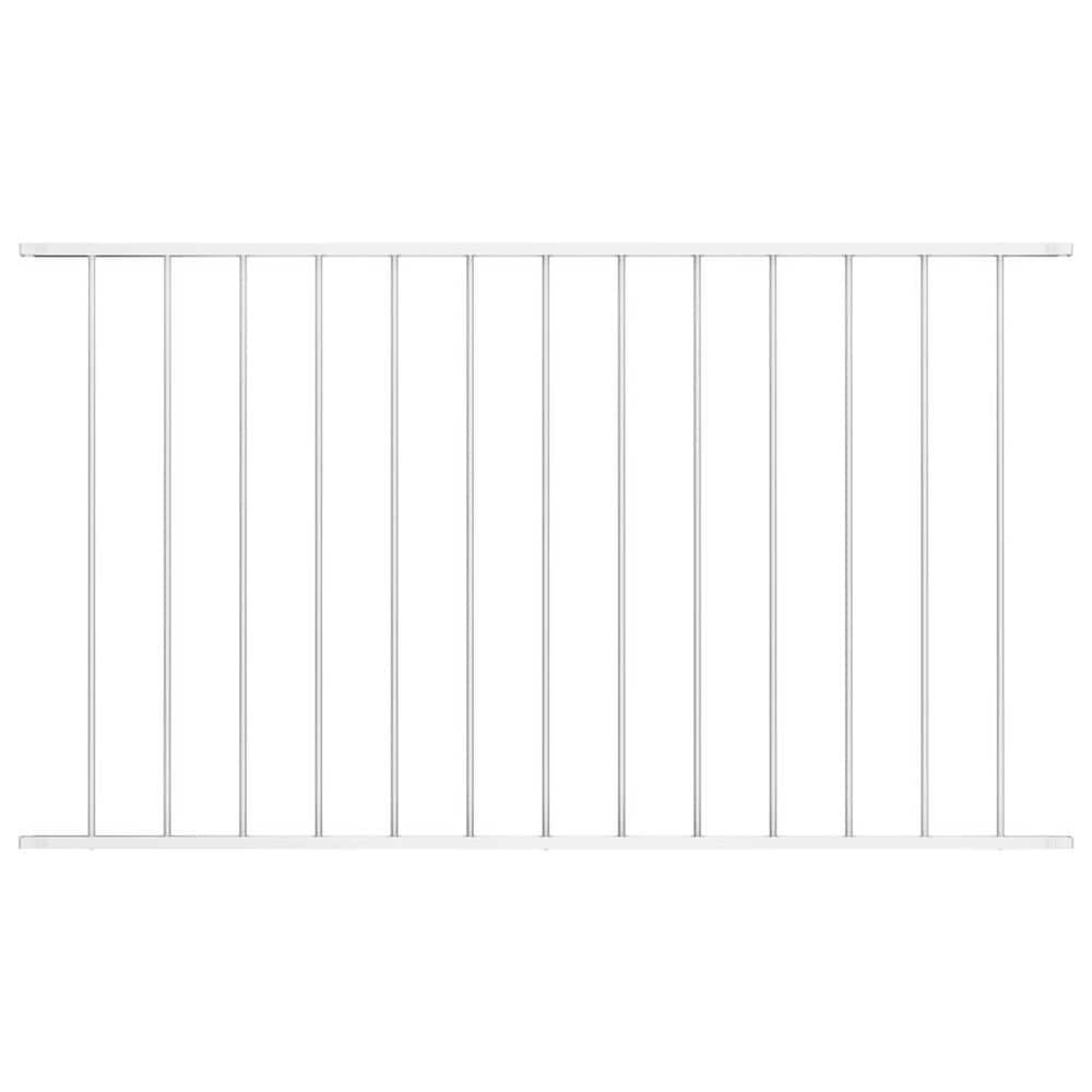 vidaXL Fence Panel Powder-coated Steel