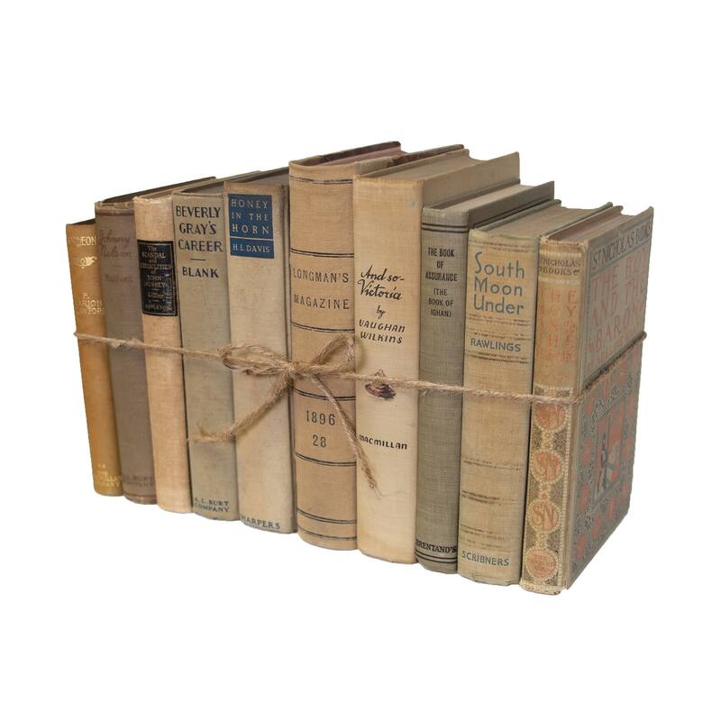 Books Tan Decorative Accessories: Vintage Driftwood ColorPak