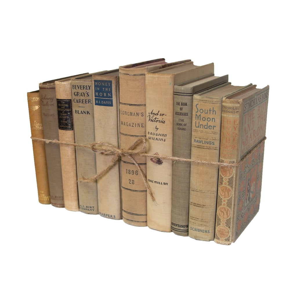 Books Tan Decorative Accessories: Vintage Driftwood ColorPak