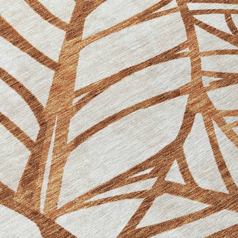 HomeRoots Floral Transitional Rectangle Outdoor Rug