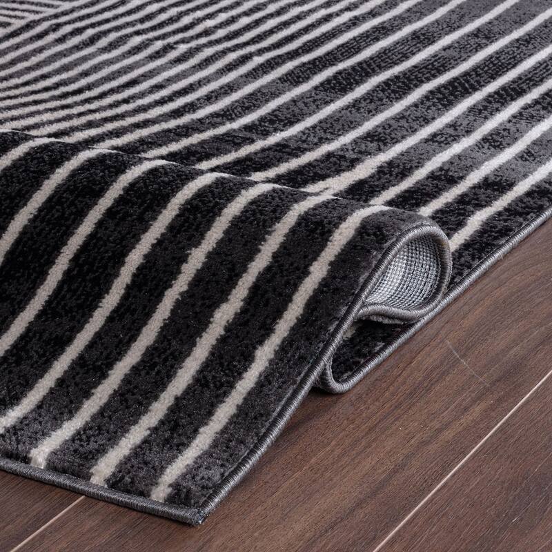Contemporary Arch Knot Design Area Rug