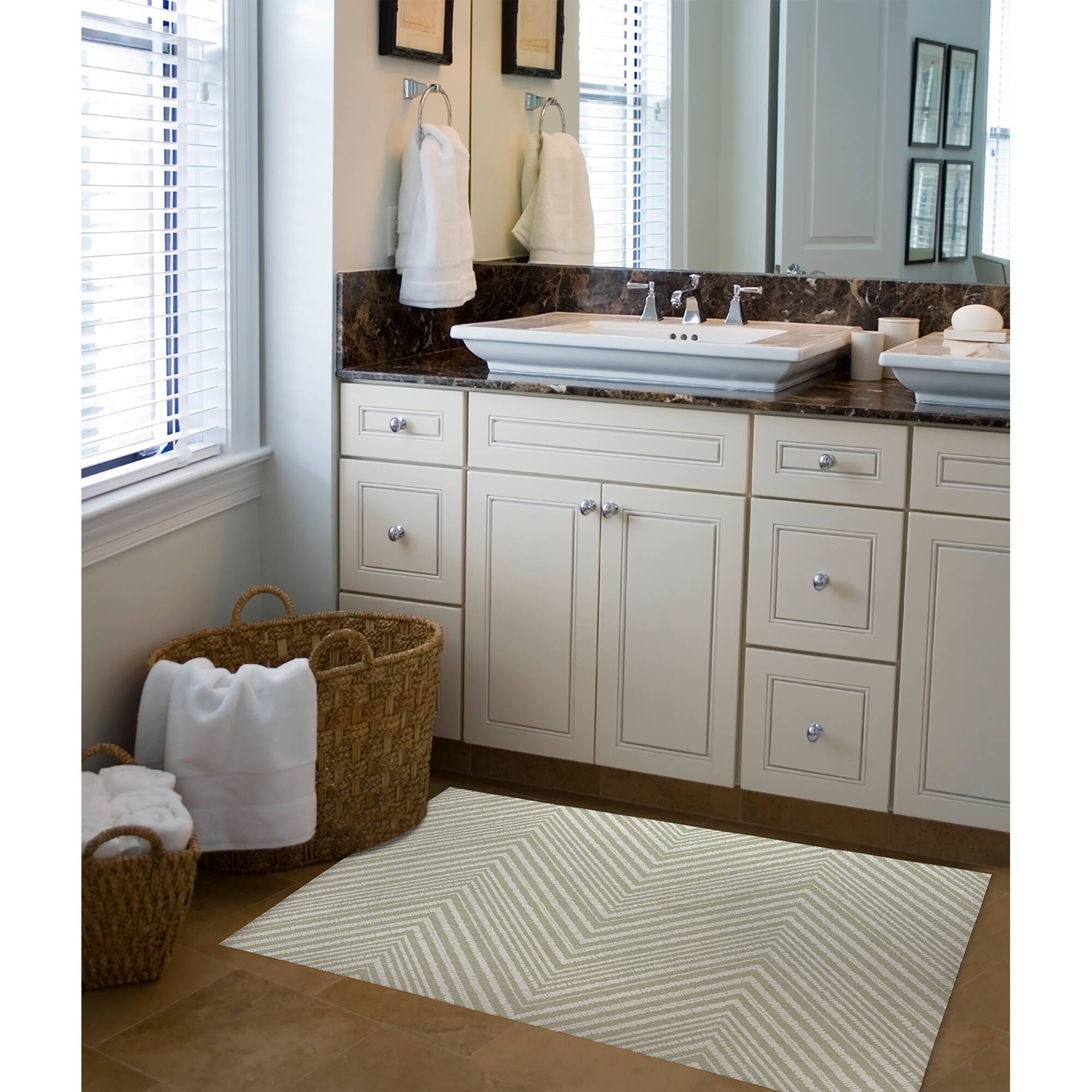 CHEVLAND SAGE Bath Rug By Kavka Designs Bed Bath & Beyond 34525532