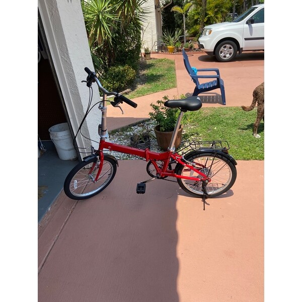 lightweight aluminum folding bike