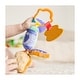 preview thumbnail 4 of 3, Melissa & Doug Multi-Sensory PB&J Take-Along Clip-On Infant Toy - Purple