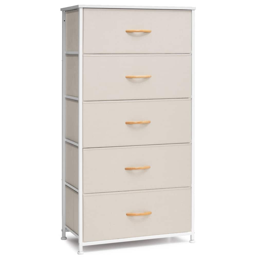 5 Drawers Vertical Dresser Storage Tower Organizer Unit for Bedroom