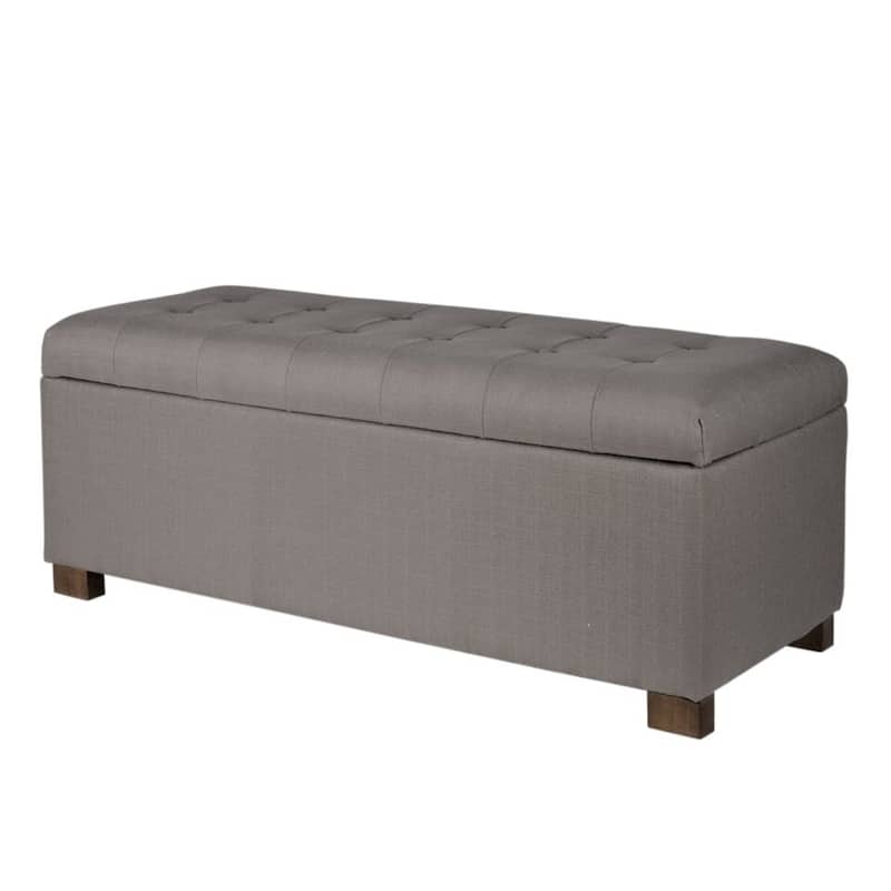 Porch & Den Tufted Storage Bench