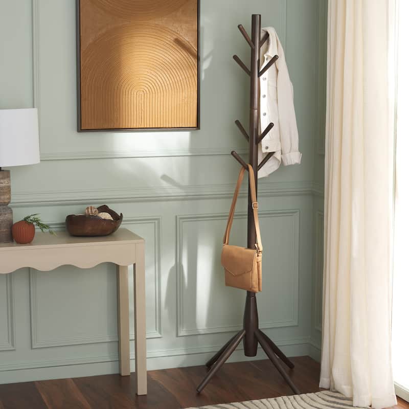 SAFAVIEH Home Sergius Coat Stand - 18"W x 18"D x 71"H