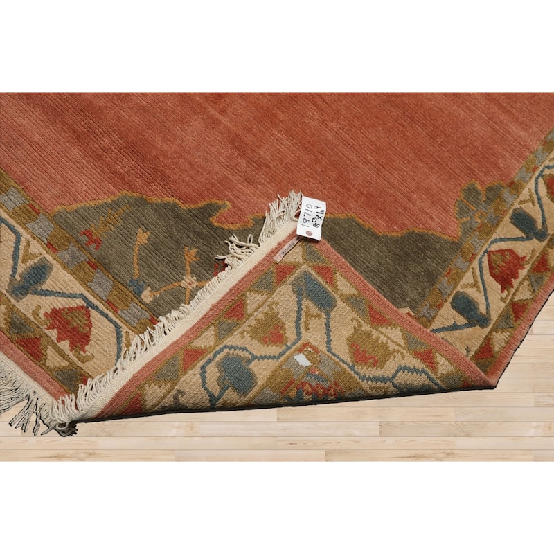 8'3''x10'4'' Hand Knotted Wool RoseTufenkiaan 12-178 Tabrizz wash Rug - 8' 3'' x 10' 4''