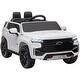 preview thumbnail 1 of 5, Licensed Chevrolet TAHOE 12V Kids Ride-On Toy Car with Parent Remote, Suspension, and Music, Gift for Kids White