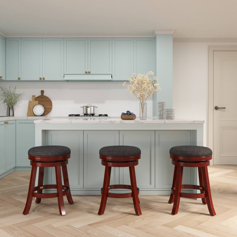 DTY Indoor Living Creede Backless Swivel Stool