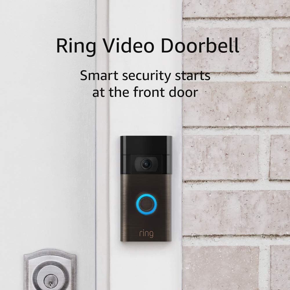 RING Video Doorbell Pet Tag Bundle, Venetian Bronze 