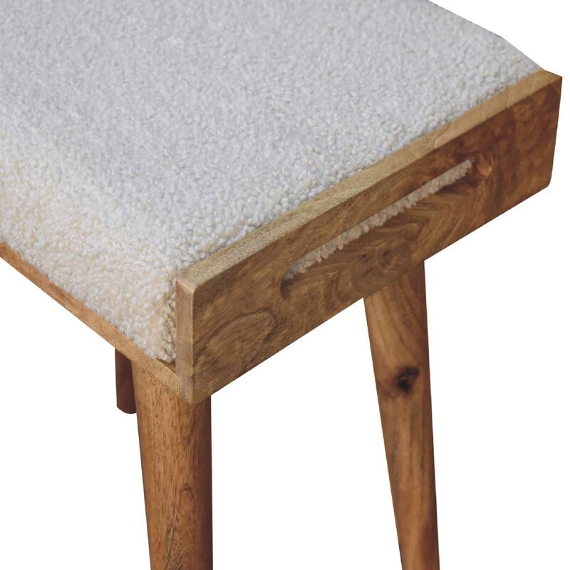 Tray Style and Minimalist Wooden Footstool