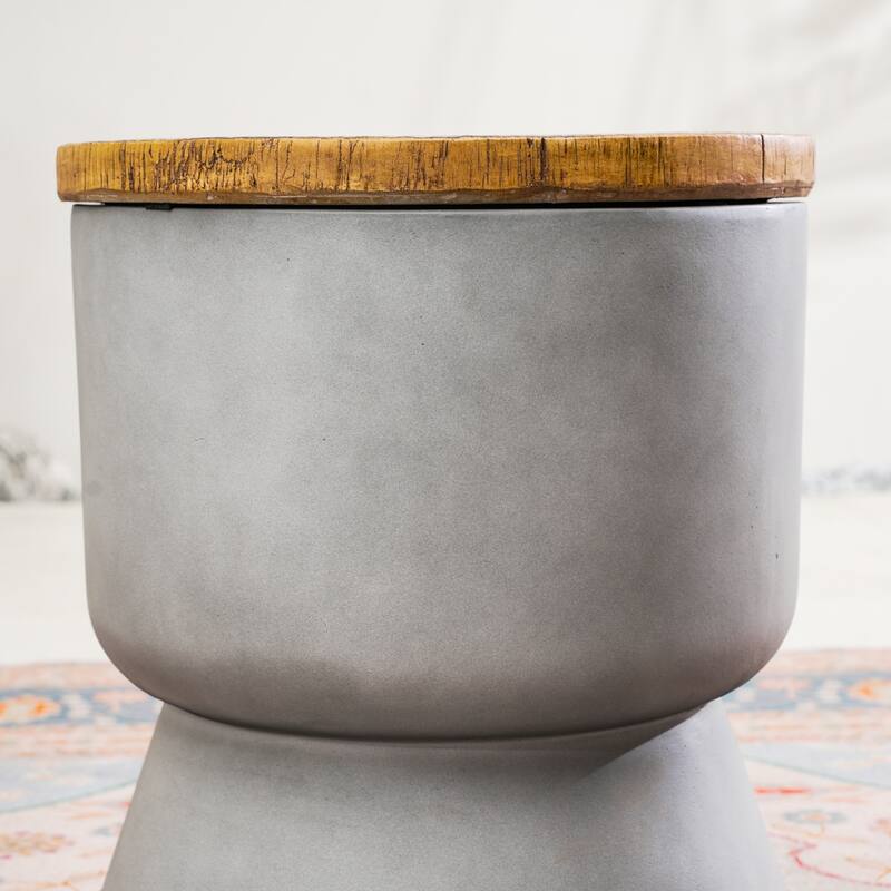 Modern Versatile Ice Bucket Side Table