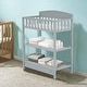 preview thumbnail 3 of 5, Kinbor Baby Safety Rails Changing Table with Changing Pad Multi Storage Baby Changing Station for Infants or Babies, Grey