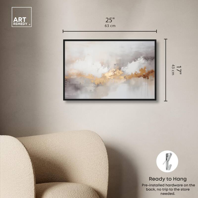 Cloudborn Glow I Canvas by Art Remedy