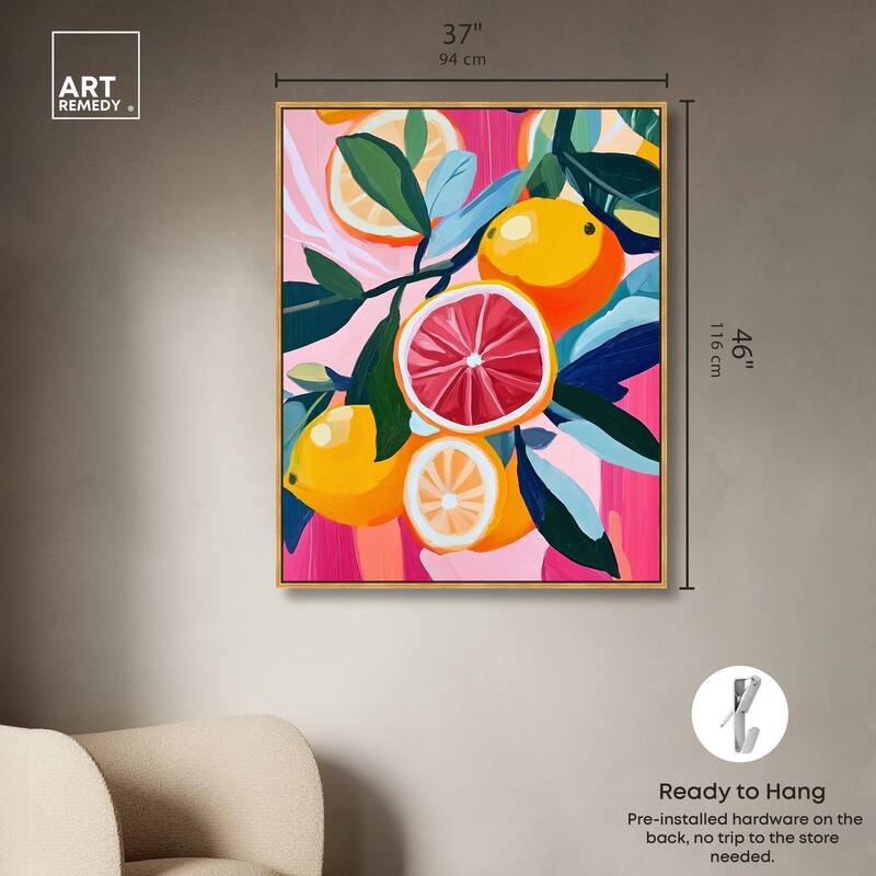 Juicy Paradox I Canvas by Art Remedy