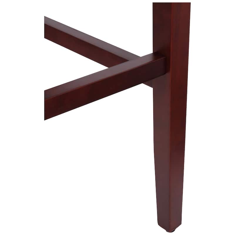 Jameson Upholstered Polyester Cherry 29 Inch Bar Stool (Set Of 2)