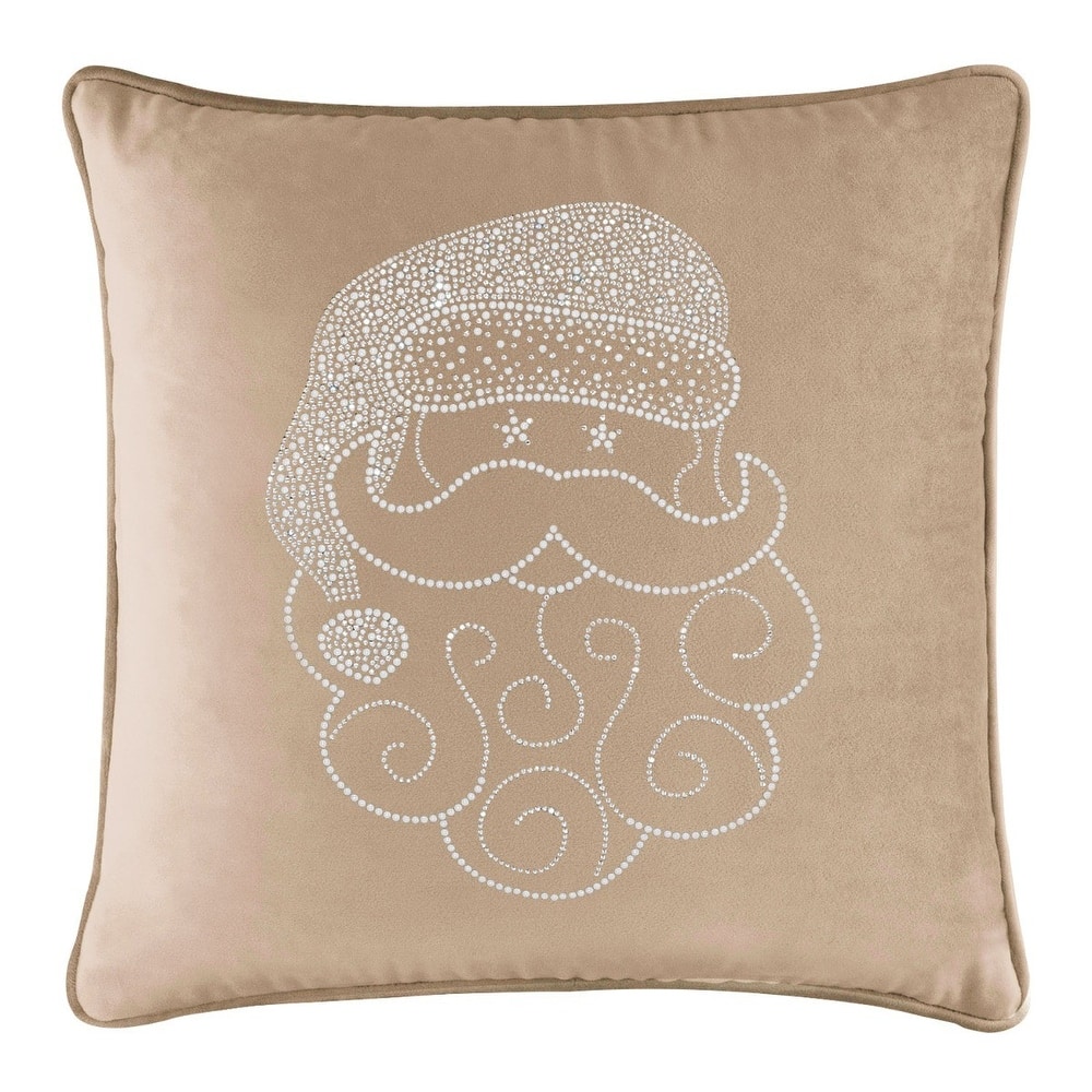 Sparkles Home Santa Rhinestone Pillow