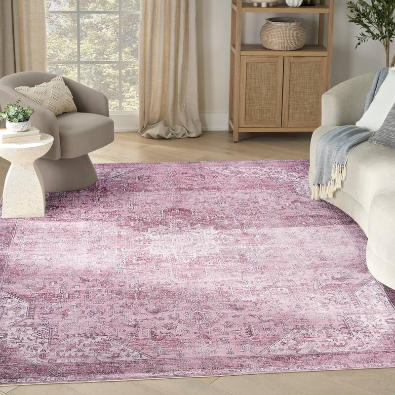 Nourison Washables Indoor only Persian Area Rug