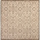 preview thumbnail 67 of 161, JONATHAN Y Ourika Vintage Filigree Textured Weave Indoor/Outdoor Area Rug 5' Square - Beige/Brown