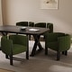 preview thumbnail 3 of 28, Christopher Knight Home - Chris Upholstered Boucle Dining Chairs with Rubberwood Frame Set of 4