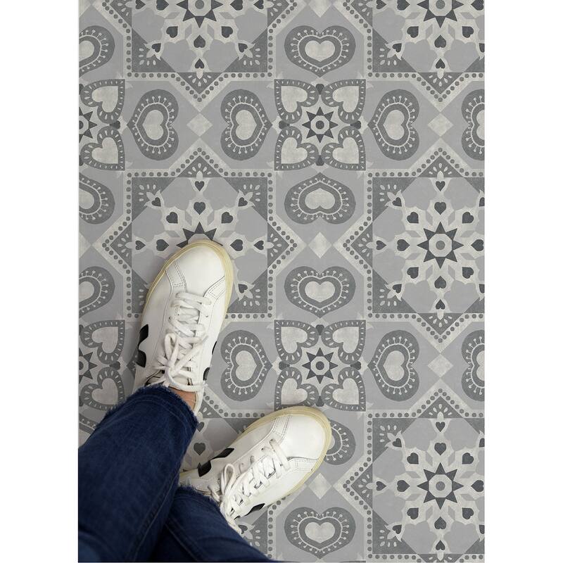 FloorPops Whitney Peel & Stick Floor Tiles