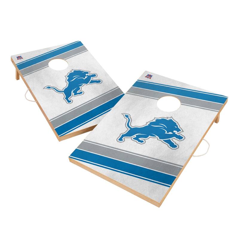 Detroit Lions NFL Regulation 2x4 Cornhole Set
