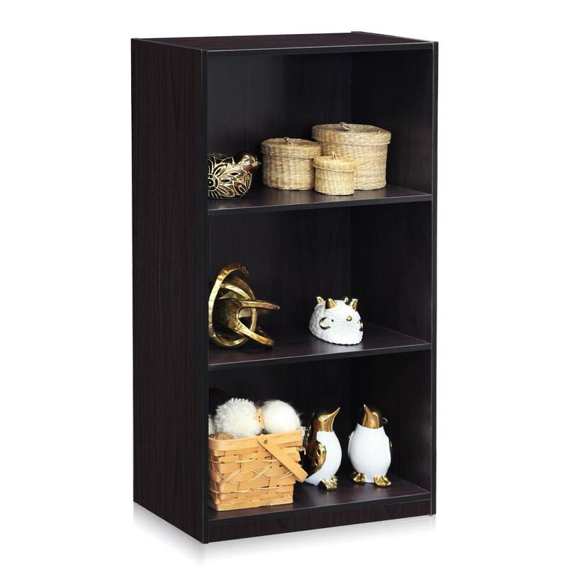 Porch & Den Chrystie Basic 3-shelf Bookcase