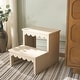 preview thumbnail 7 of 9, SAFAVIEH Haven 2-Step Stool - 15" W x 18" D x 15" H