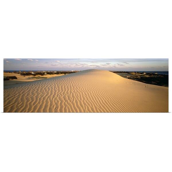Shop Sand Dune At Sunset Outer Banks North Carolina Poster