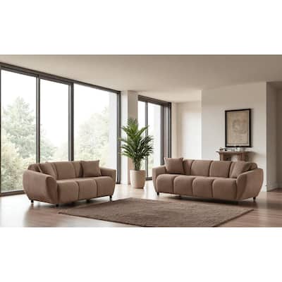 Pera 2 Pieces Living Room Sets 1 Sofa 1 Loveseat