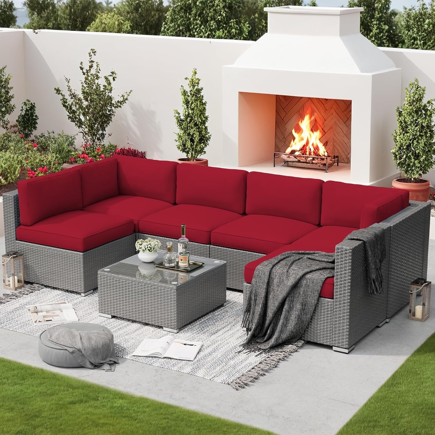 Suncrown outdoor sectional hot sale