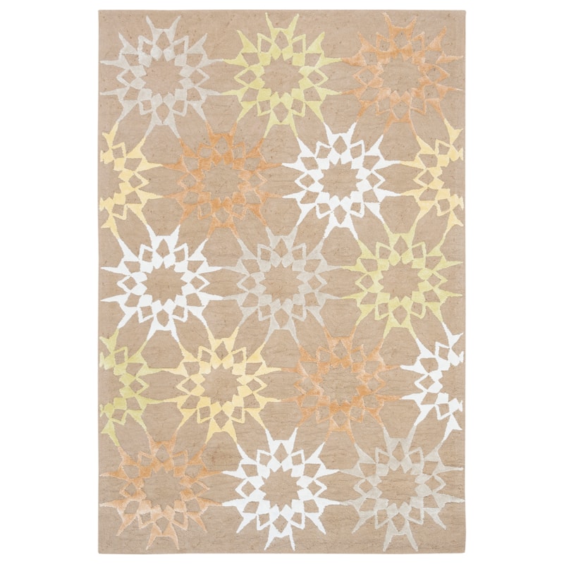 Martha Stewart by SAFAVIEH Quilt Cotton Rug - 3'9" x 5'9" - Opal/Grey