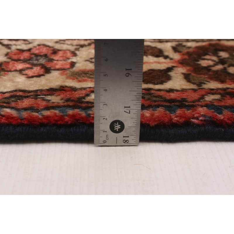 Andelz Black, Red Rug 3'5" x 10'0" - 3'5 x 10'0
