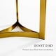 preview thumbnail 7 of 58, Modern Marble Dining Table with White Rectangular Tabletop Gold Stainless Legs, Dining Room Table