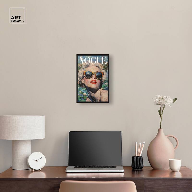 Water Lilies Icon Canvas by Art Remedy