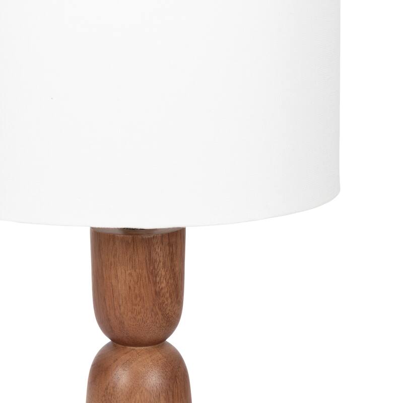 Kate and Laurel Deori Table Lamp - 8x8x20